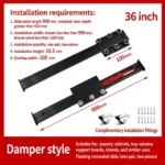Damper style, 36 inch — SL-1058460477519-13