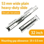 Plain, 32 inch, silver — SL-877604804928-P32