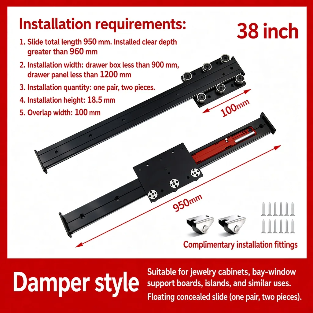 Damper style, 38 inch — SL-1058460477519-14