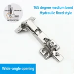 165 degree medium bend, hydraulic fixed — HN-724206807397-MAIN-15