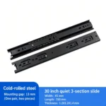 Quiet 3-section, 30 inch, black — SL-587618866545-Q30B