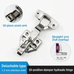 Detachable hinge, Straight arm, 1.2 mm — HN-855340420077-16