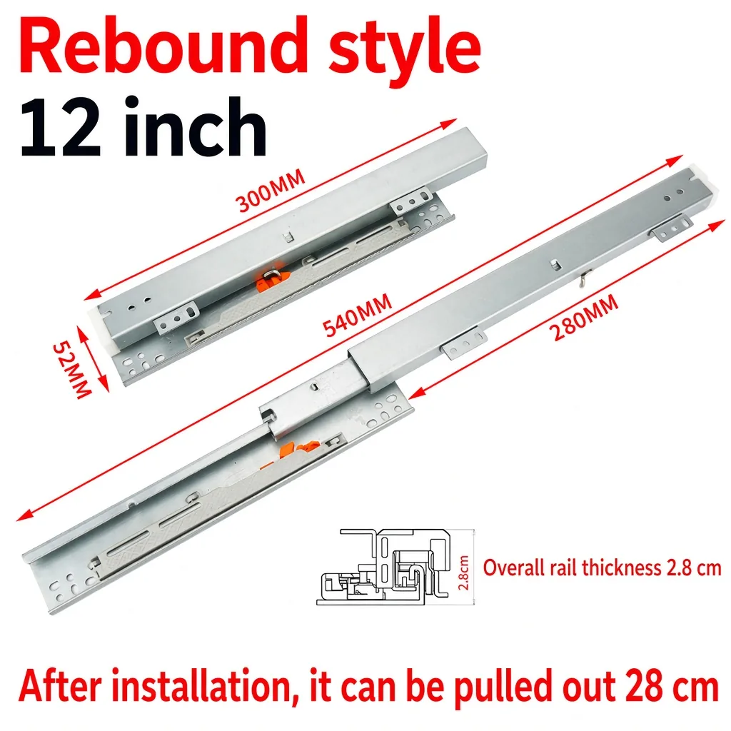 Rebound style, 12 inch, silver — SL-610083966871-16