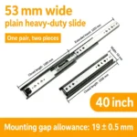 Plain, 40 inch, silver — SL-877604804928-P40