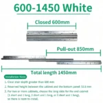 White, 600-1450 mm — SL-654477161476-17