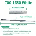 White, 700-1650 mm — SL-654477161476-18