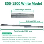 White, 800-1500 mm — SL-654477161476-19