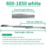 White, 800-1850 mm — SL-654477161476-20