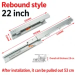 Rebound style, 22 inch, silver — SL-610083966871-21