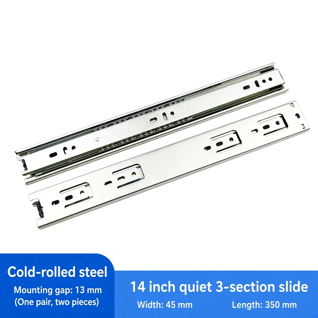 Quiet 3-section, 14 inch, silver — SL-587618866545-Q14S