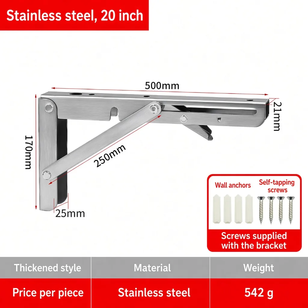 Stainless steel, 20 inch — BR-715363113385-23