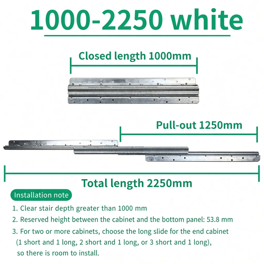 White, 1000-2250 mm — SL-654477161476-23
