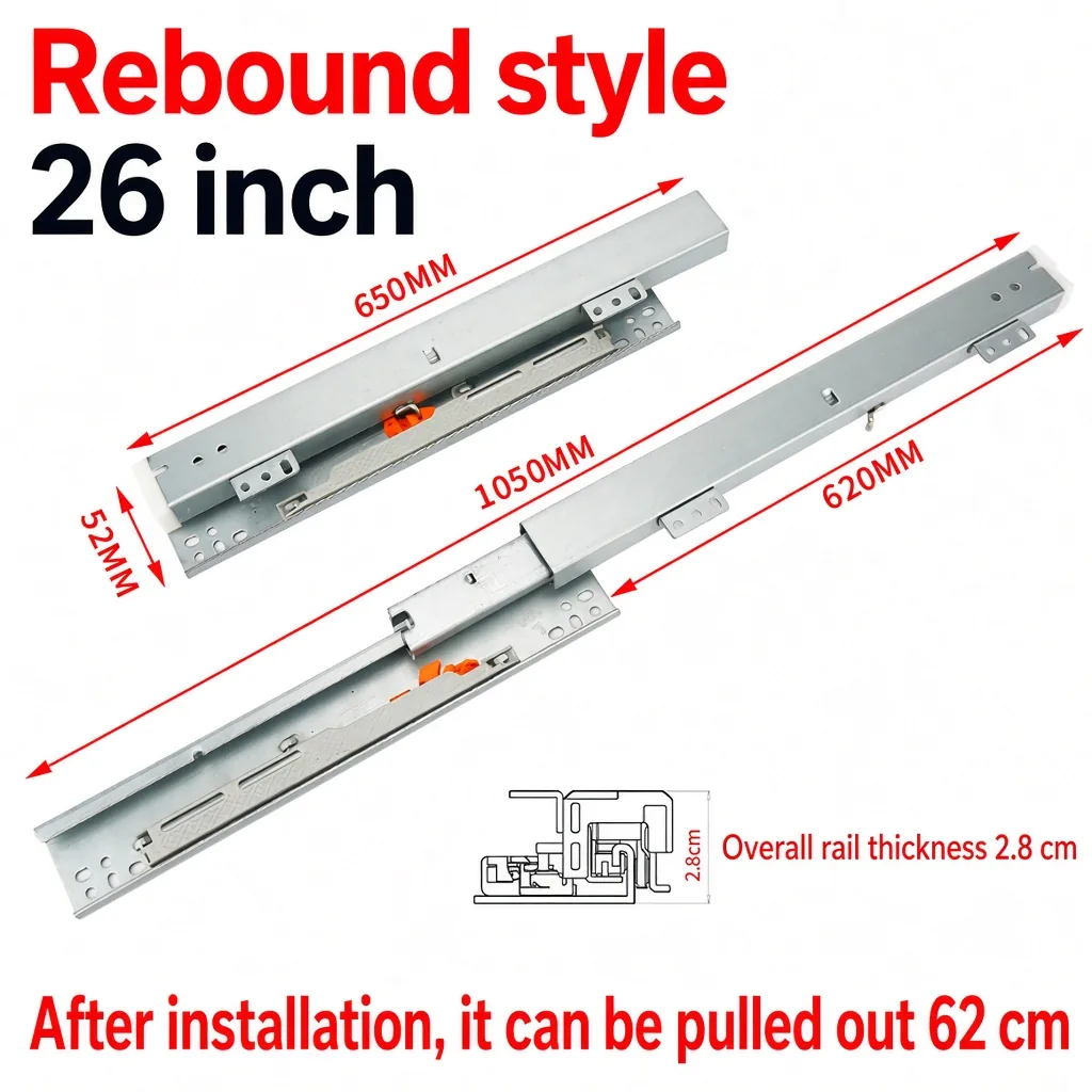 Rebound style, 26 inch, silver — SL-610083966871-23