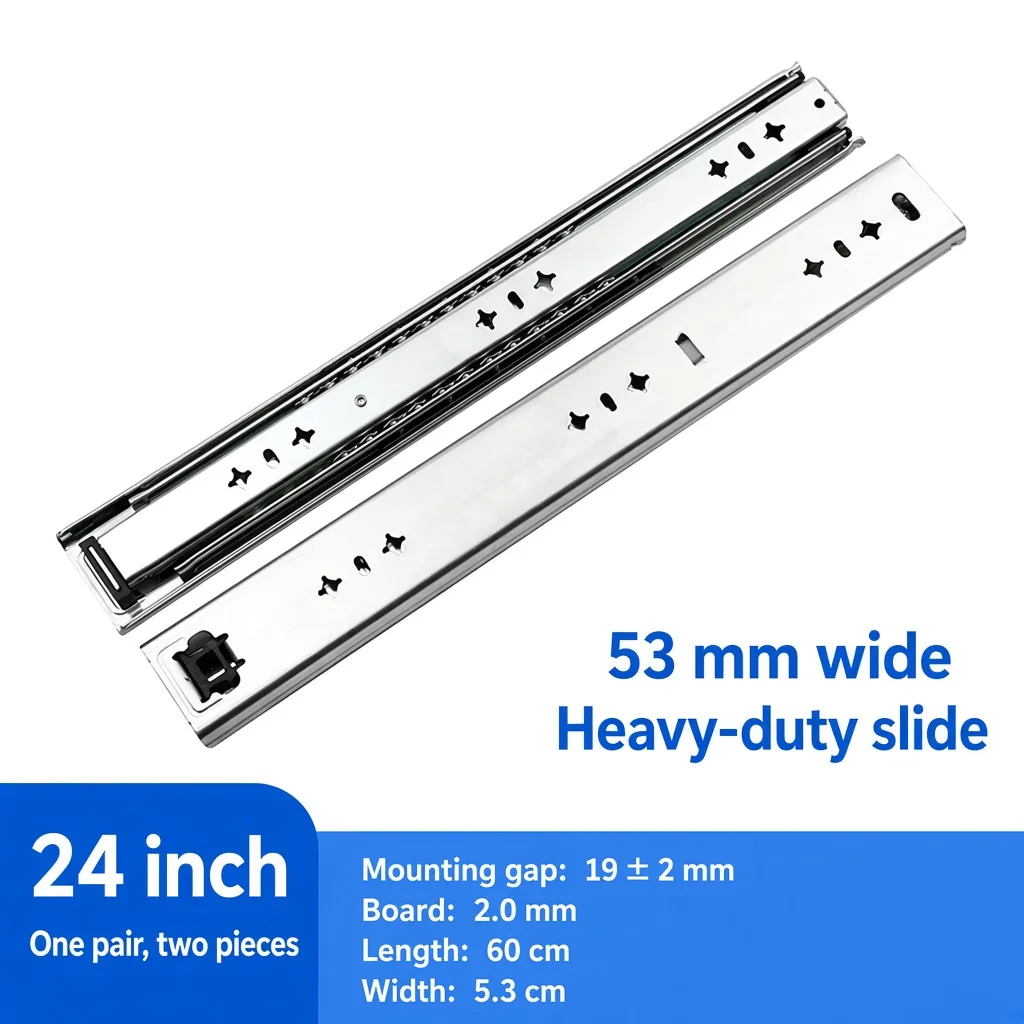 Heavy-duty slide, 24 inch — SL-654477161476-25