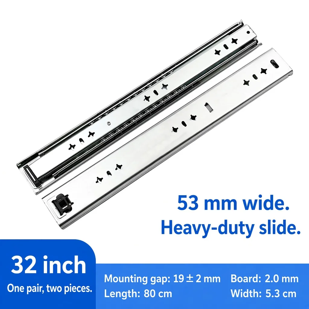 Heavy-duty slide, 32 inch — SL-654477161476-26