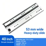 Heavy-duty slide, 40 inch — SL-654477161476-27