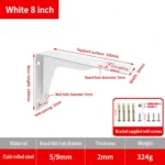White 8 inch, 2mm. Support surface 190mm. Weight 324g. — BR-705528244310-29