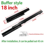 Buffer style, 18 inch, black — SL-610083966871-31