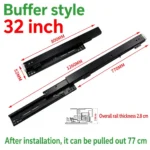 Buffer style, 32 inch, black — SL-610083966871-38