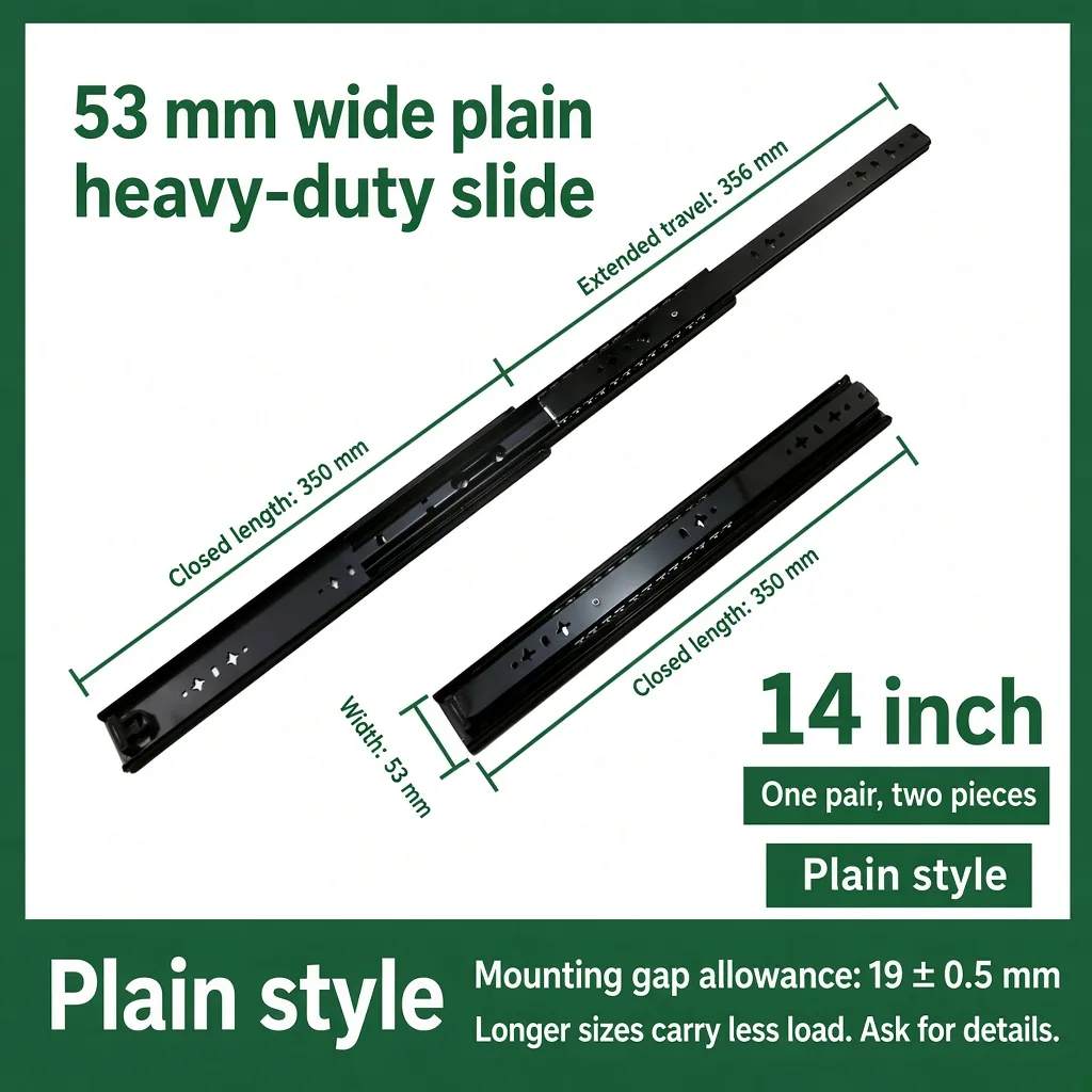 Plain, 14 inch, black — SL-877604804928-B14