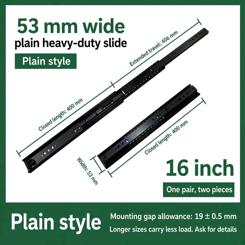 Plain, 16 inch, black — SL-877604804928-B16
