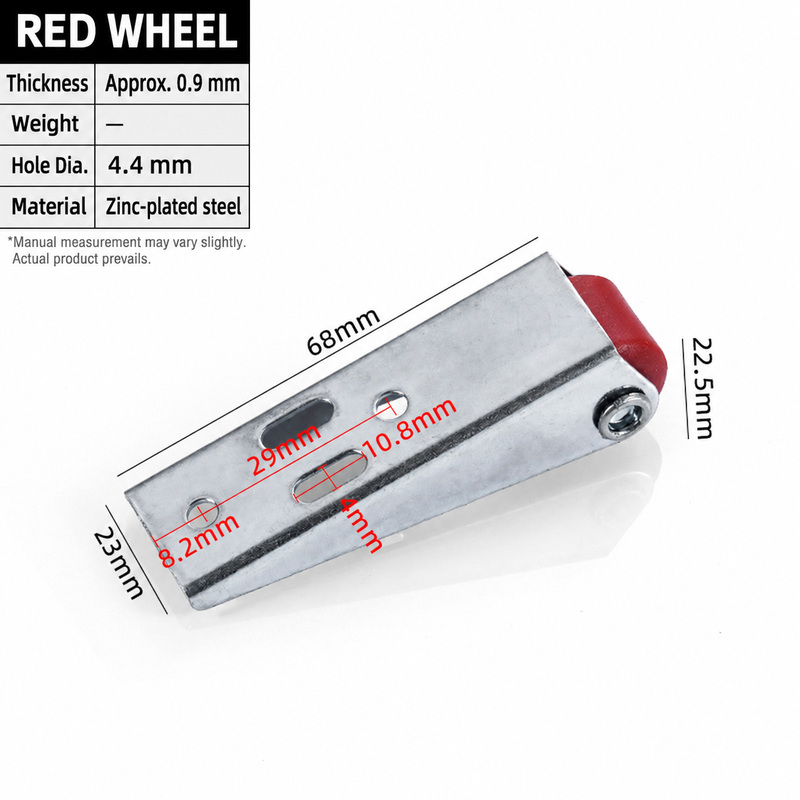 Universal Cabinet Door Support Guide Wheels