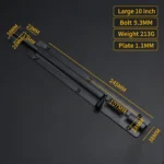 10 inch, matte black — SB-926201589036-10MB