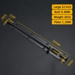 12 inch, matte black — SB-926201589036-12MB
