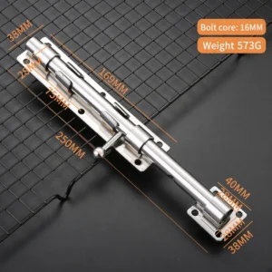 Heavy-Duty Long Slide Bolt