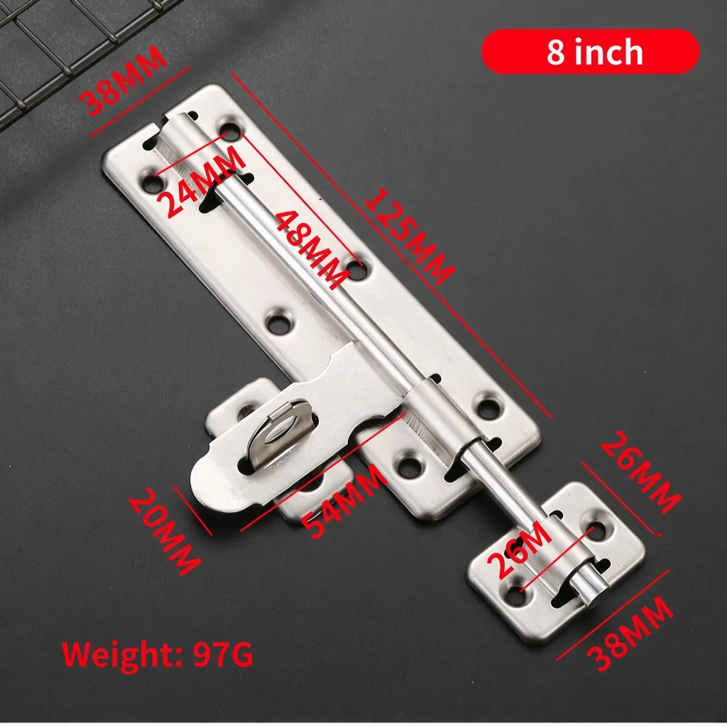 Slide Bolt with Loop Keeper