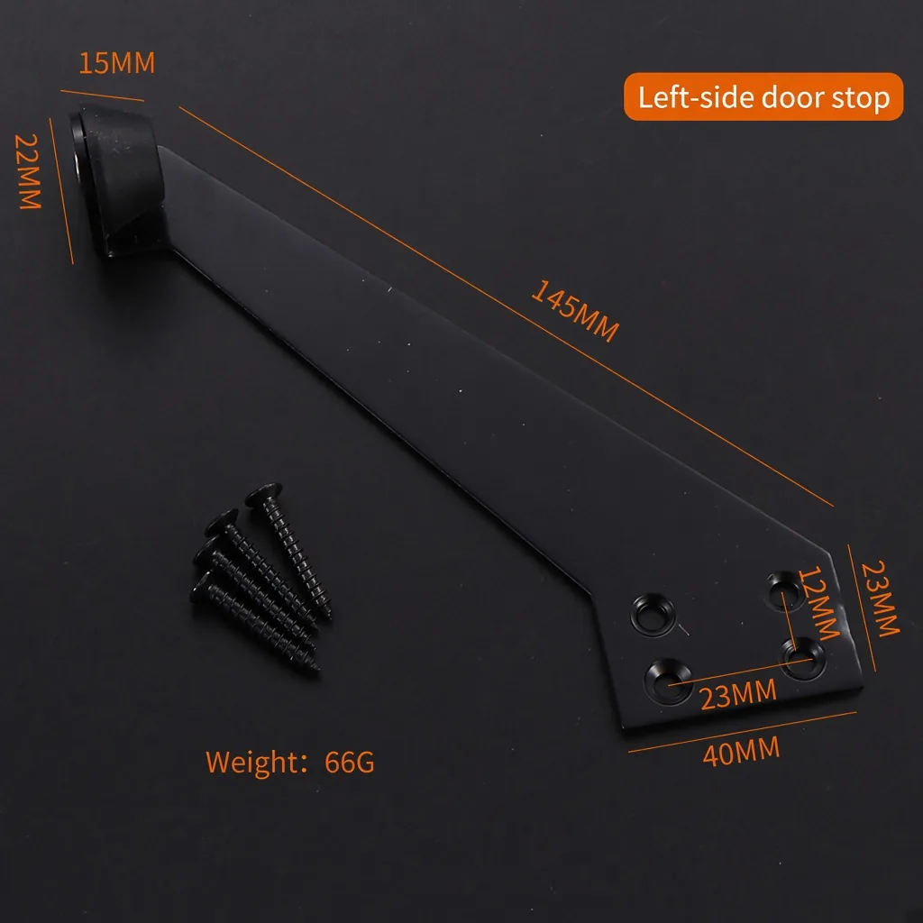 Left-side, matte black — DS-926279626677-BL