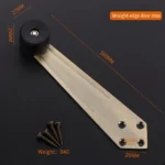 Straight-edge, antique bronze — DS-926279626677-AB