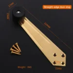 Straight-edge, brushed gold — DS-926279626677-SG