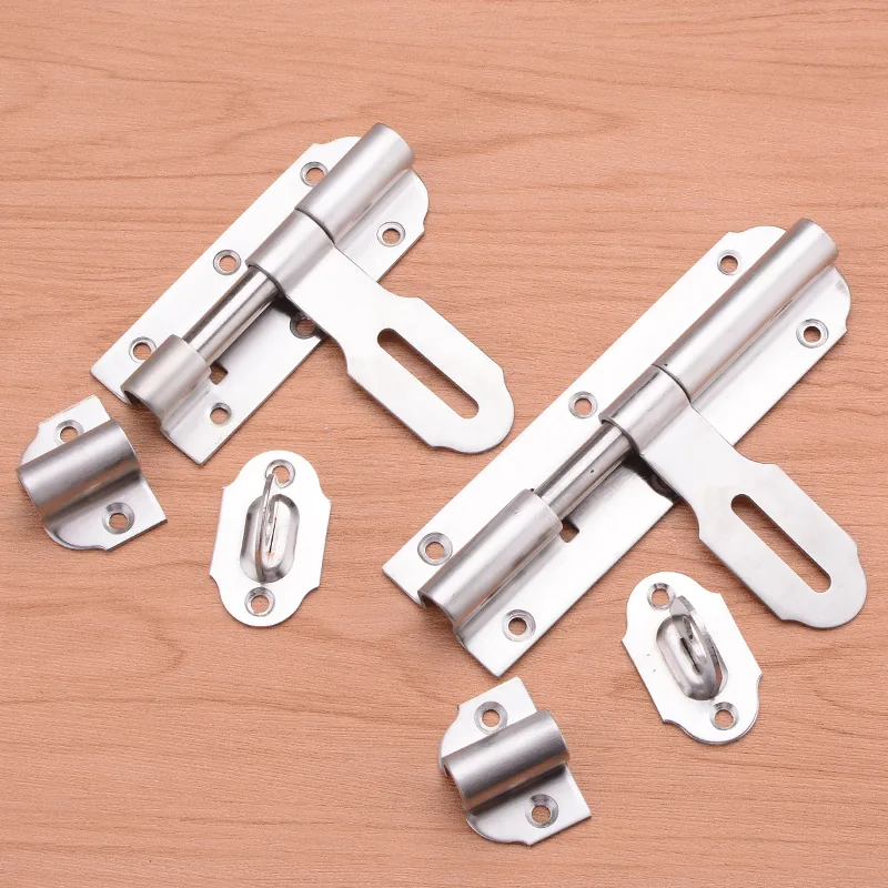 Stainless Steel Padlockable Slide Bolt