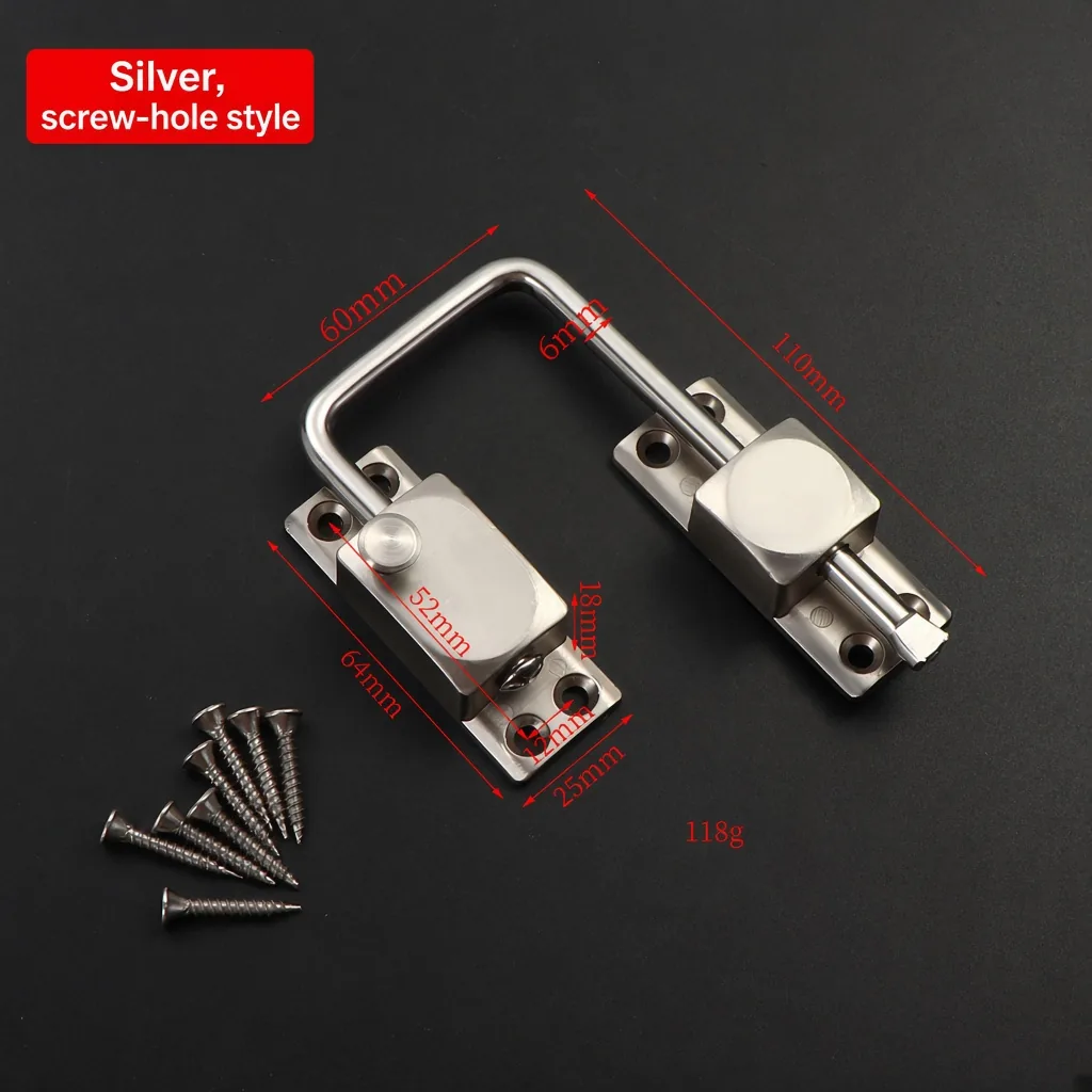 Silver, screw-hole style — UB-1069146807077-SV