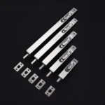 Brushed Silver Concealed Flush Bolt