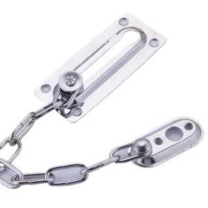 Brushed Silver Sliding Security Chain