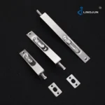 Brushed Silver Concealed Flush Bolt