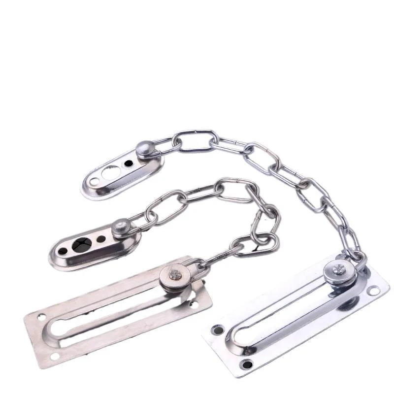 Brushed Silver Sliding Security Chain