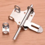Brushed Silver Door Bolt