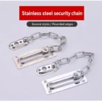 Brushed Silver Sliding Security Chain