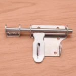 Brushed Silver Door Bolt