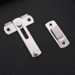 Black Pivot Door Hasp