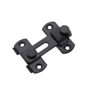 Black Pivot Door Hasp