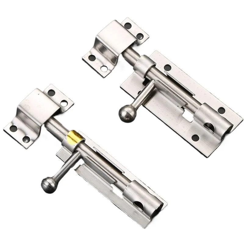 5-Inch Slide Bolt with Lock Hole