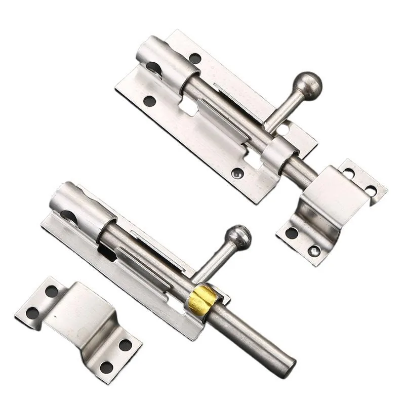 5-Inch Slide Bolt with Lock Hole