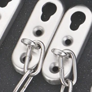 Round plates, straight links — WL-927059243286-RND-ST