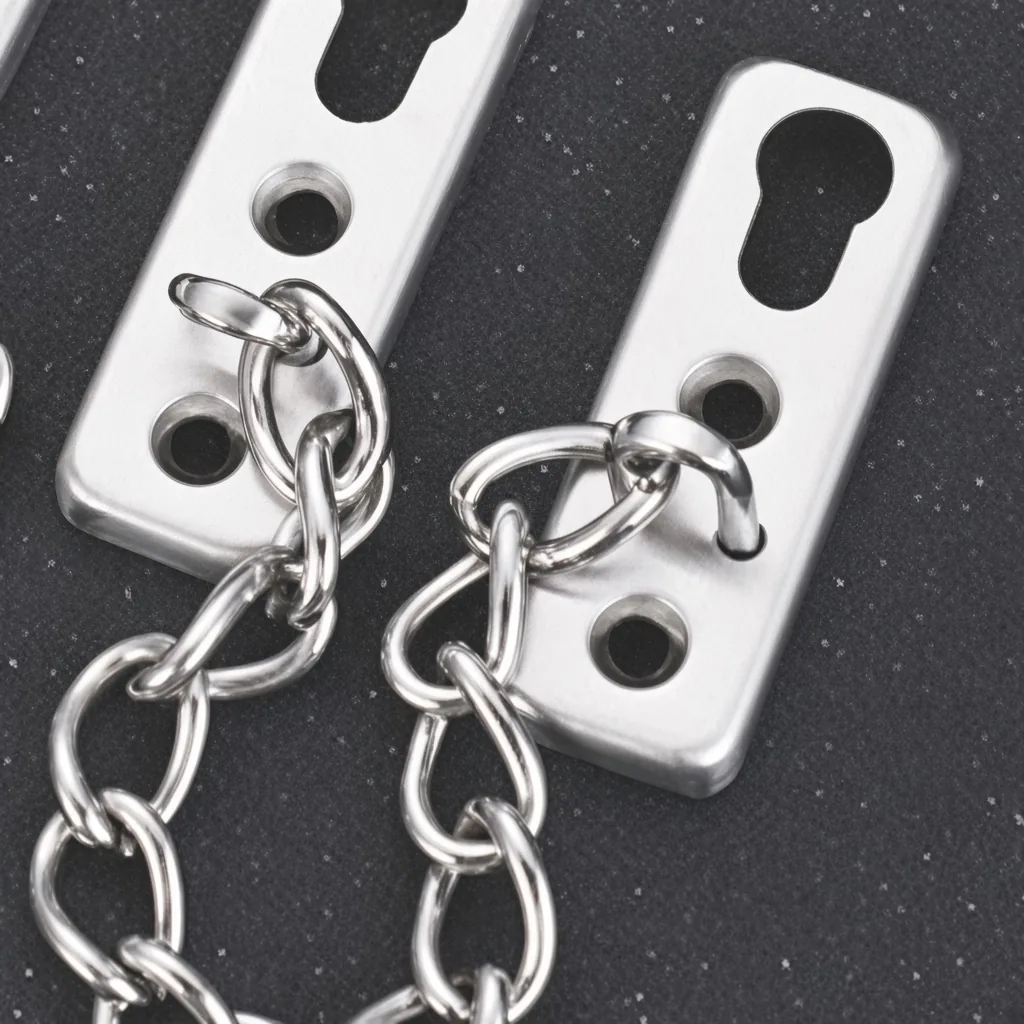 Square plates, oval chain — WL-927059243286-SQ-LINK